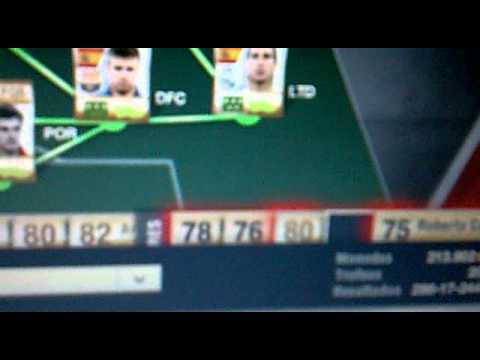 Fifa 11 Ultimate Team For Sale PS3 Worth 720.000 Coins + 100.000 Coins 50€