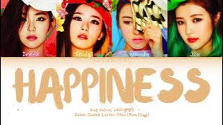 RED VELVET (레드벨벳) – Happiness (행복) Color Coded Lyrics (Han|Rom|Eng)