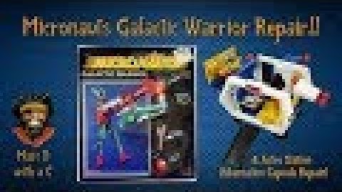 Micronauts Galactic Warrior Repair!