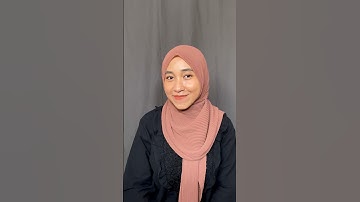 Tutorial hijab pashmina plisket simple untuk pemula #hijabstyle #tutorialhijab #hijabtutorials