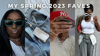 My Spring 2023 Favorites | Blazers | Hats | Statement Jeans &amp; More