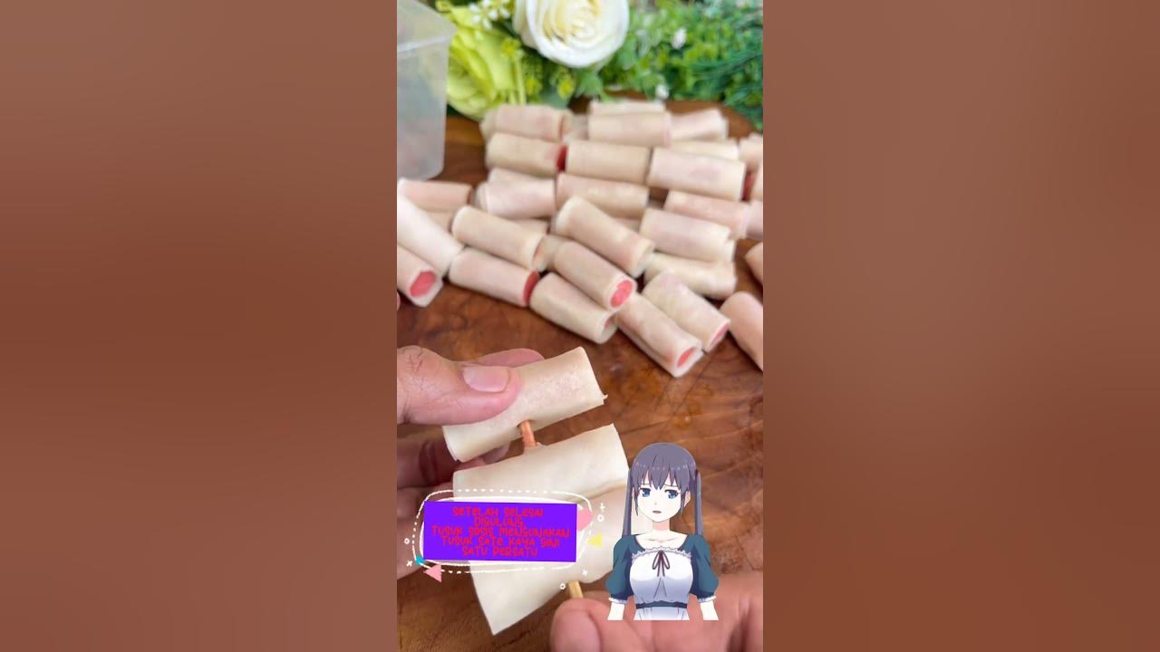 sosis Roll kulit lumpia #sosisenak, #jajanankekinian, #idejualan, #ideusaha, #jajananviral