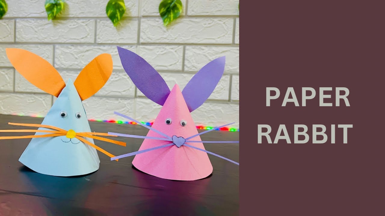 Easter Craft Ideas | Paper RABBIT | Paper Crafts easy - YouTube