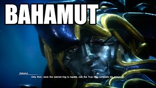 Final Fantasy Xv - Meeting Bahamut