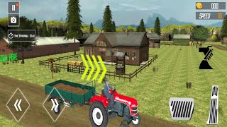 Harvest Havoc Agricultural Challenge || Tractor Simulator Android Gameplay screenshot 2