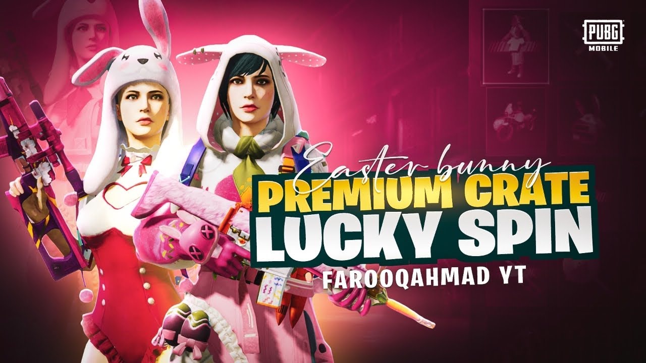 Easter Bunny Premium Crate /  Lucky Spin | 🔥 PUBG MOBILE🔥