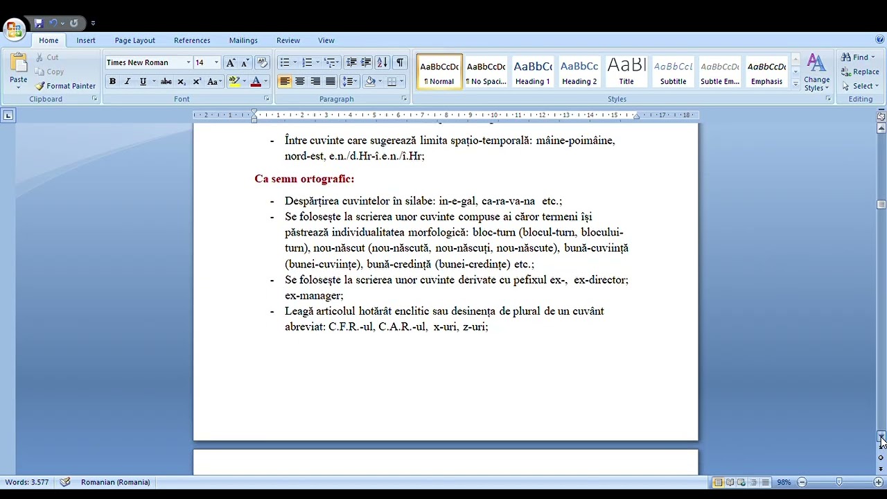 Semne de punctuație și de ortografie 1