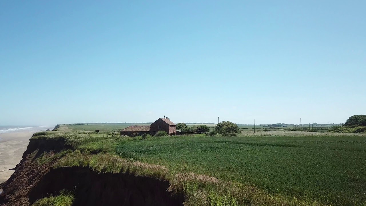 Farm at risk on the Holderness Coast YouTube