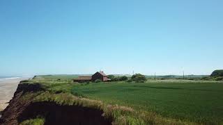 Farm at risk on the Holderness Coast