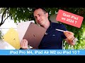 Comparatif ipad 2024  ipad pro m4 ipad air m2 ou ipad 10 