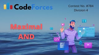 Maximal AND codeforces Div 4 Round #784 Problem Solution #coding #codeforces #programming #Hindi