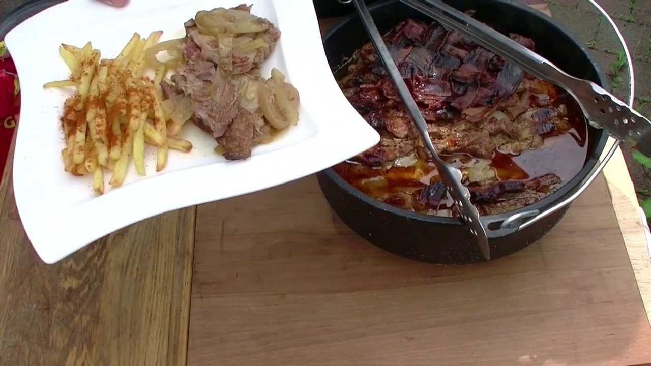 Zwiebel Schichtfleisch - das beste Rezept! - Westmünsterland BBQ