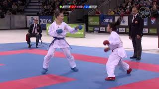 Serap Özçelik Arapoğlu (TUR) - Bakhriniso Babaeva (UZB) - Karate 1 Premier Lig - Madrid 2019