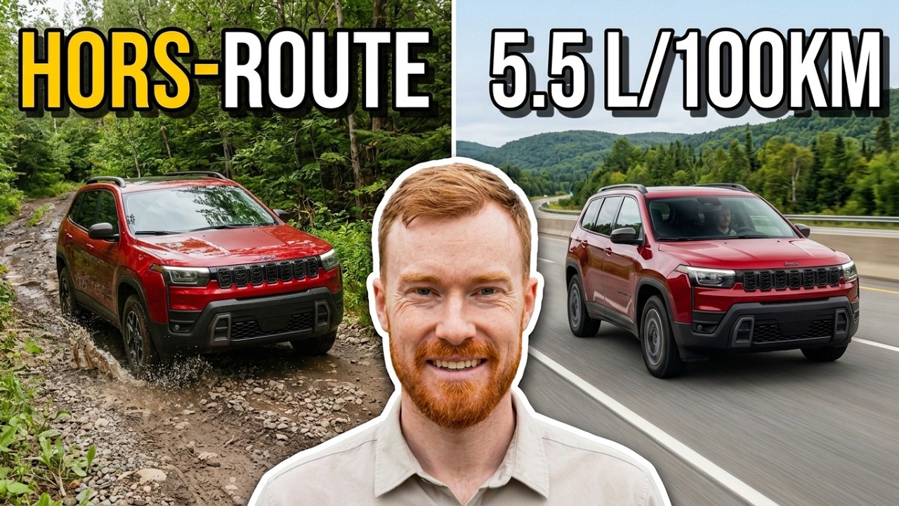 On teste le Jeep Cherokee 2026 : Hors-route et consommation