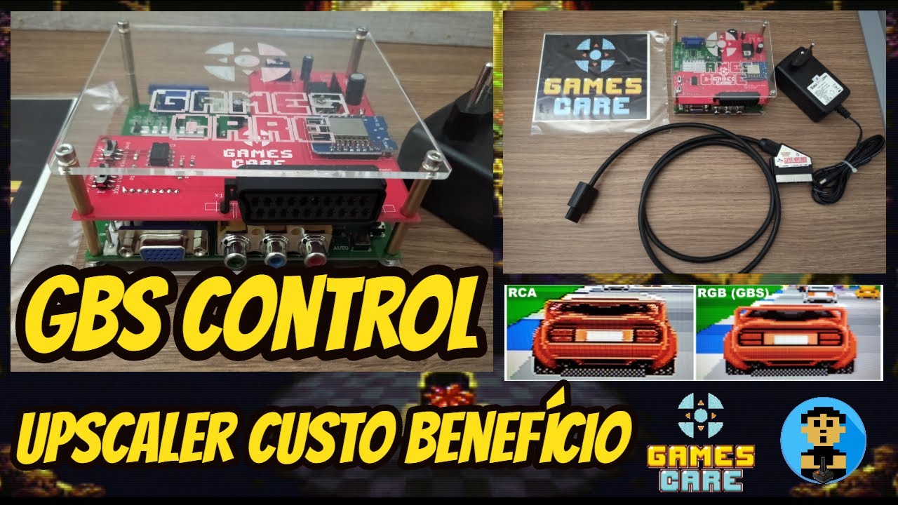 GBS Control (GamesCare): Melhor custo benefício em Upscalers!!! 