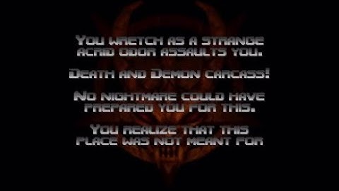 Doom 64 (1997 / N64 / PS4) - Level 31 / In The Void - 3/3 Demon Key