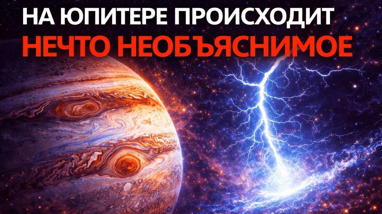 На Юпитере происходит нечто НЕОБЬЯСНИМОЕ... И у учёных НЕТ ответа
