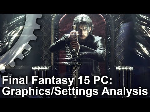 [4K] Final Fantasy 15: PC Graphics Settings/Upgrades vs Xbox One X!