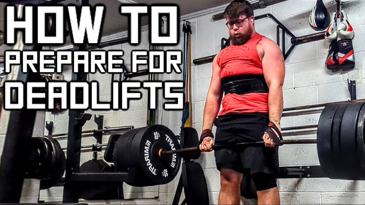 HOW TO PREPARE FOR HEAVY DEADLIFTS Strongman Deadlift Session YouTube