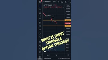 What Is Short Strangle Option Strategy | How To Make Consistent Profit By Short Strangle Strategy?