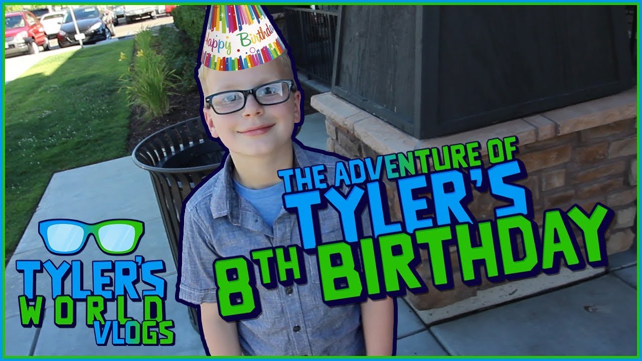 The Adventure Of Tyler's 8th Birthday!!! Slurpees, Build-A-Bear & More!!!