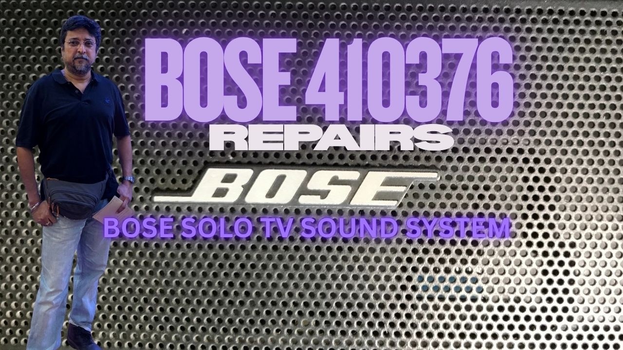 BOSE SOLO TV SOUND SYSTEM 410376 REPAIRS - YouTube