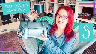 Swoon Carter Messenger Bag Sew Along :: Finishing The Outer Bag Shell