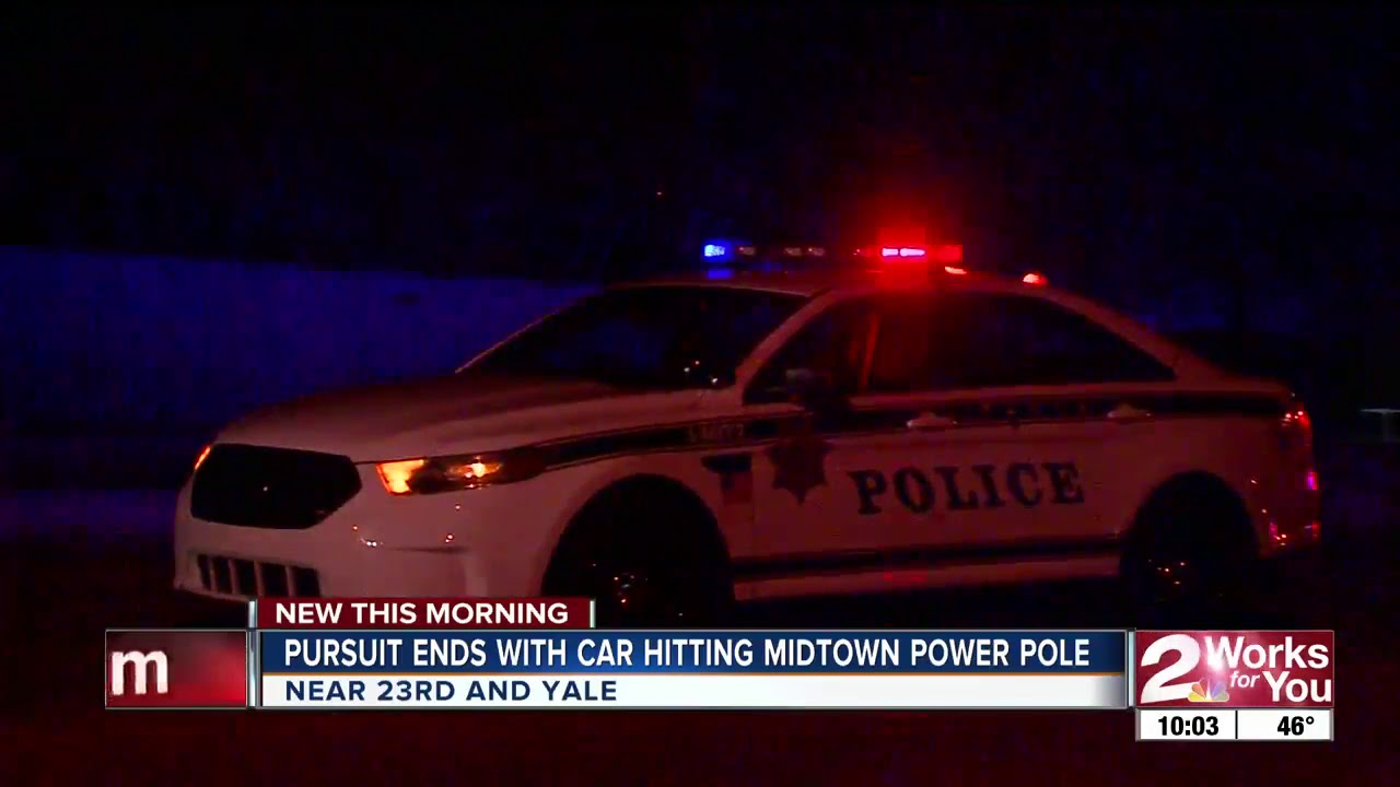 One man arrested after police chase - YouTube