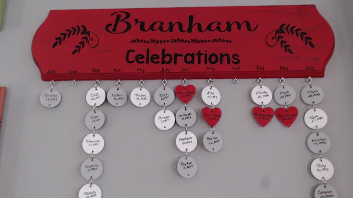 DIY Family Celebrations Wood Sign February 2019