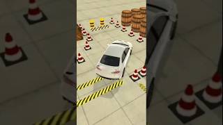 Driving School Parking Game 🚗 Hard Level 99 | Perfect Parking Challenge 😱 #shorts