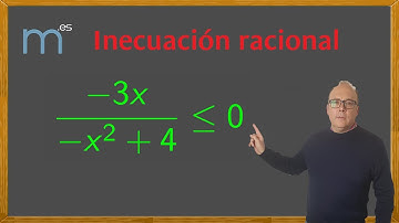 Inecuación racional, inecuaciones racionales