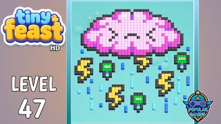 Tiny Feast Hard Level 47: Gameplay Solution