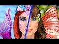 ¡DESAFÍO DE MAQUILLAJE! 8 MAQUILLAJES DE SIRENA vs MAQUILLAJES DE MARIPOSA