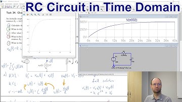 Transient circuit analysis for the charging and discharging of a capacitor (with LTspice simulation)