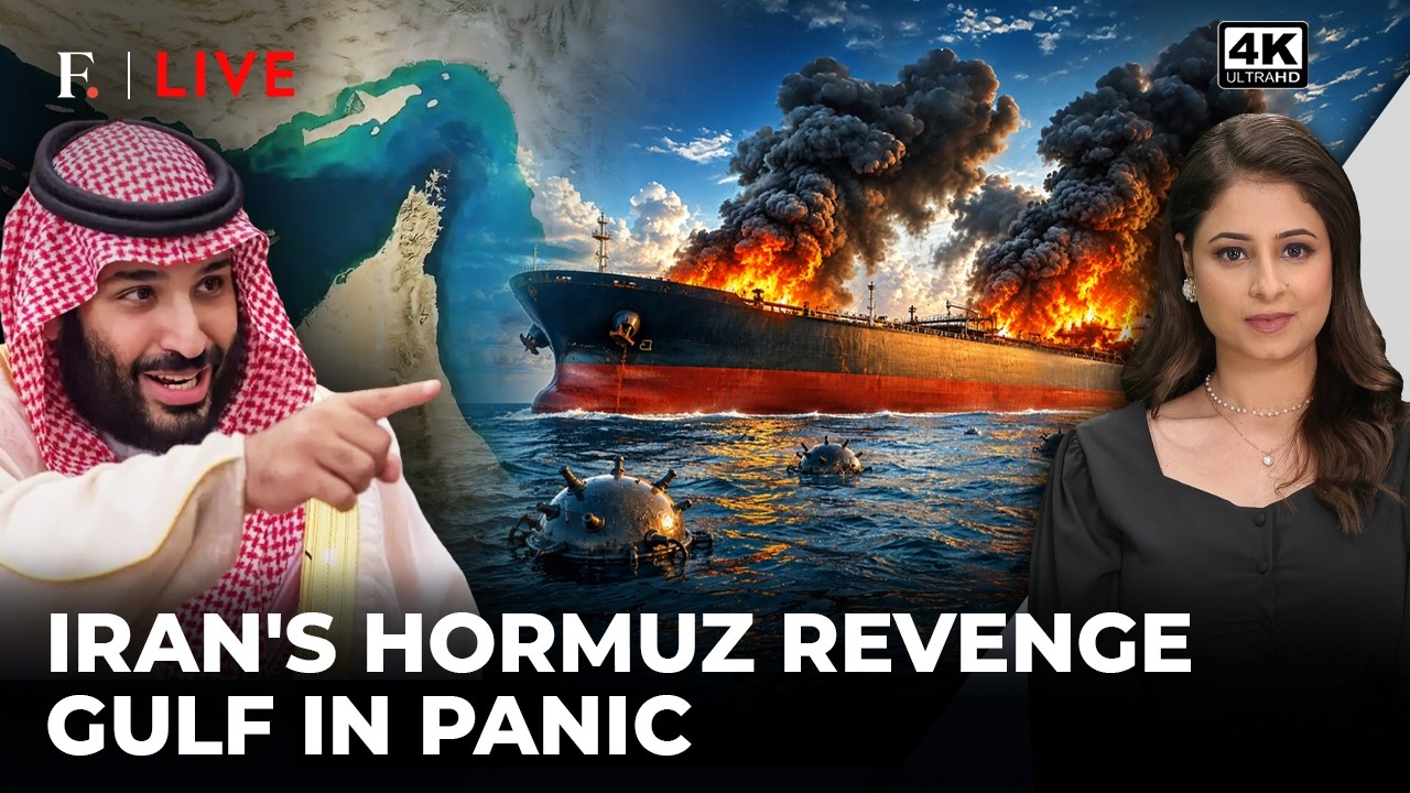 MBS Faces Iran’s Hormuz Fury; Saudi Tanker Stopped In Strait | Firstpost Live | 4K thumbnail