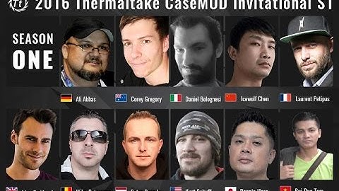 Thermaltake Case Mod Invitational Custom WaterCooled Core P5 Gaming PC mods and Liquidcooled Builds