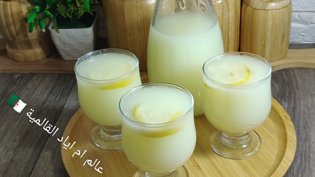شاربات رمضان 2025💥 غير بحبة قارص و نص كاس حليب 🔥 حضري كمية كبيرة من شاربات الليمون اكثر من 2 لتر 👌