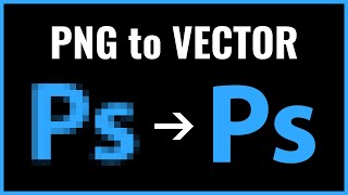 How to Convert PNG to Vector in Photoshop 2024 by Photoshop Tutorials by Layer Life 22,463 views 7 months ago 2 minutes, 31 seconds