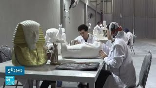 مصر: ورشة ضخمة لصناعة التماثيل المصغرة لأشهر الآثار الفرعونية
