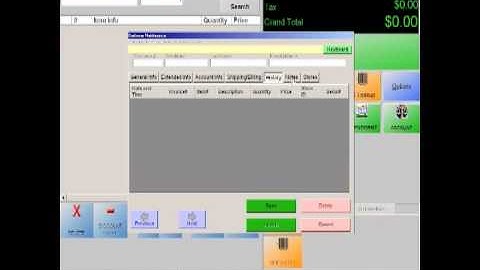 Free Touchscreen POS-Retail Functions Demo Video