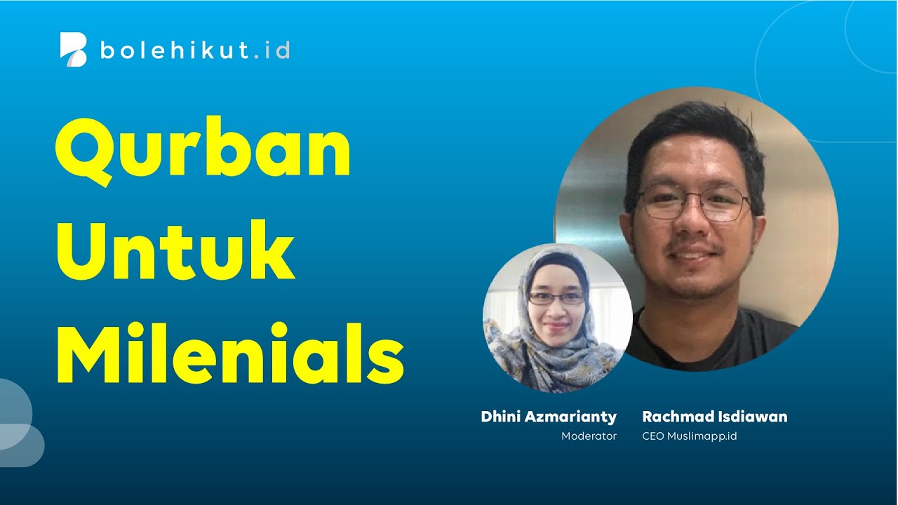 Qurban Untuk Milenials Webinar Youtube
