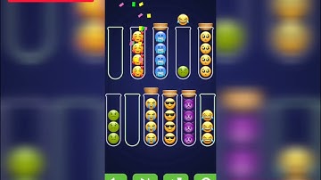 Emoji Sort - Puzzle Games All Levels GamePlay Android IOS (Level 87 - 88)