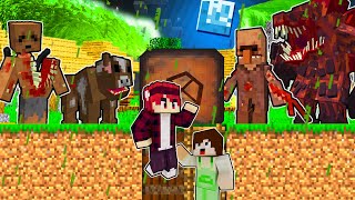 Hachi Cùng Làng Sinh Tố Chống Chọi Với Cơn Mưa Virus Ăn Thịt Trong Minecraft