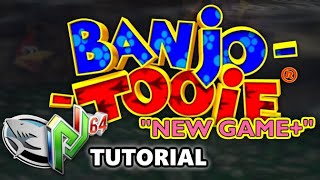 Banjo-Tooie (N64) New Game+ Tutorial (Gameshark Code) - Project64