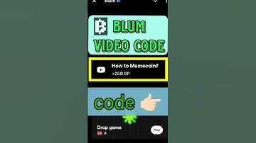 How to Memecoin ? Blum video code || 4 October How to Analyze Crypto #blum #blumvideo