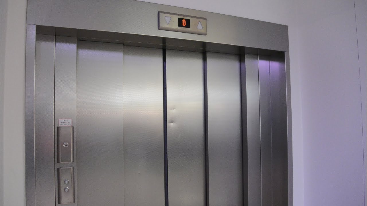 2009 Kone Transys MRL traction elevator @ Donau Zentrum, Vienna, Austria