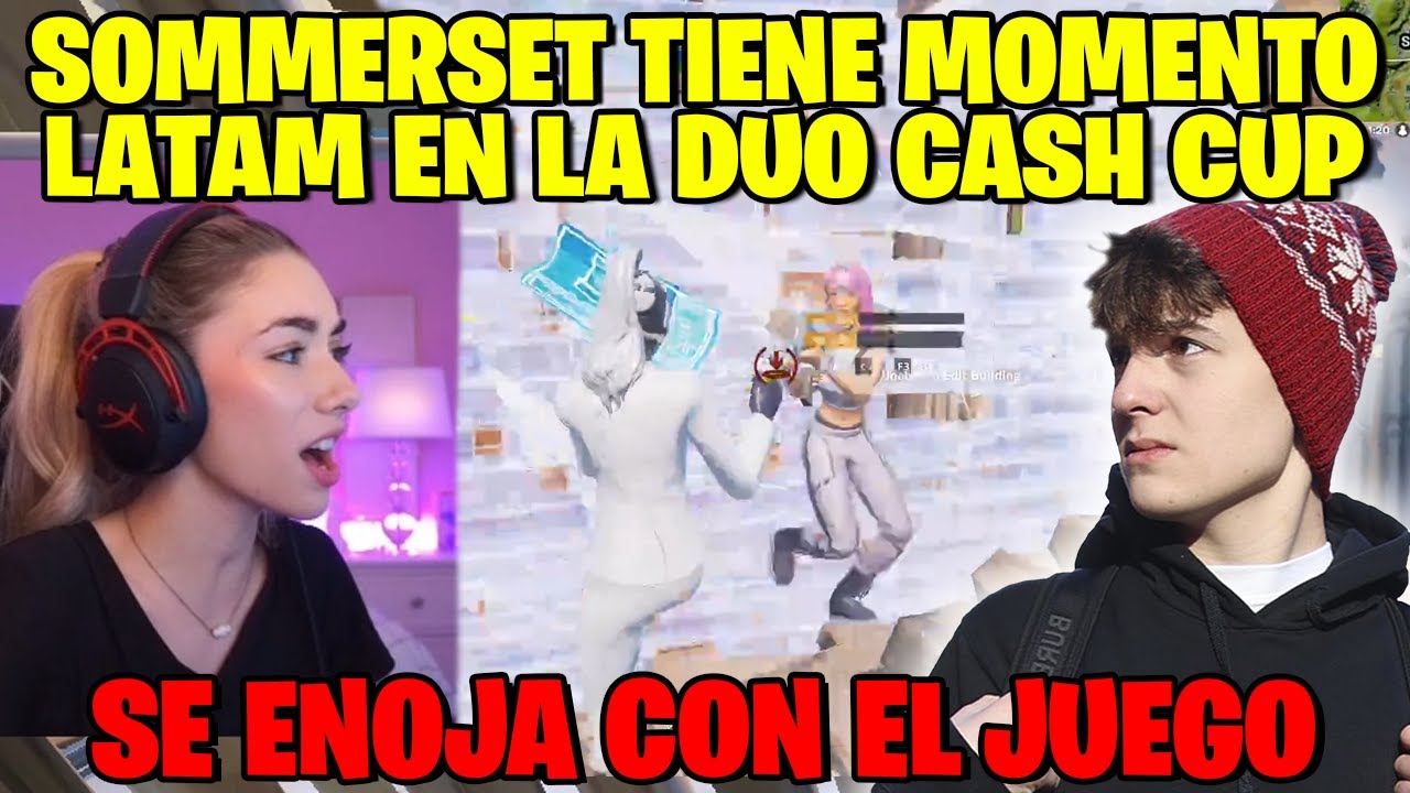 SOMMERSET TIENE MOMENTO LATAM EN LA DUO CASH CUP LE ATRAVIESAN TODAS ...