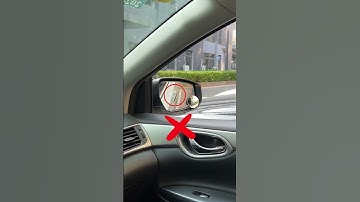 Correctly setting your rearview mirror makes driving safer!#driving #tips #howto  #skills #car
