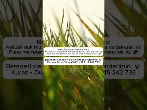 Rizku Është Në Dorën E Allahut #shorts #viral #trending #kosova #shqip #share #alhamdulillah #yt