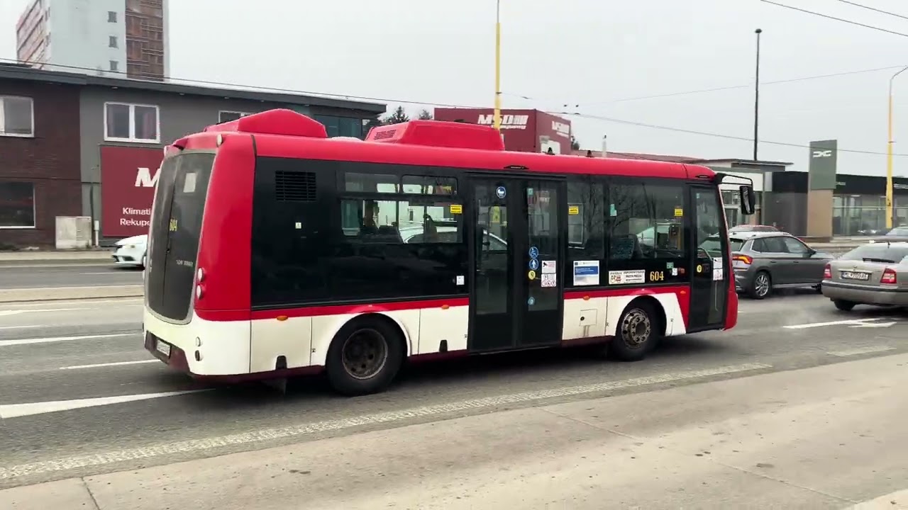 Zostrih MHD v Prešove (autobusy, trolejbusy), 2.1.2025, 4K HDR